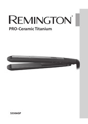 Remington PRO-Ceramic Titanium S5506GP Bedienungsanleitung
