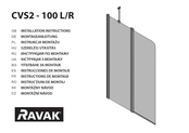 RAVAK 10CVS2 100 R Montageanleitung