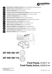Westfalia Automotive 307 599 300 107 Montage- Und Betriebsanleitung