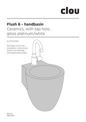 Clou Flush 6 CL/03.14060 Montageanweisungen