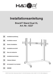 HAGOR BrackIT Stand Dual XL Installationsanleitung
