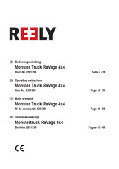 Reely Monster Truck RaVage 4x4 Bedienungsanleitung