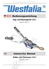 Westfalia 83 65 71 Bedienungsanleitung