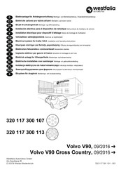 Westfalia Automotive 320 117 300 107 Montage- Und Betriebsanleitung