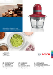 Bosch MMR08 Serie Gebrauchsanleitung