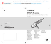 Bosch GWX Professional 19-125 S Originalbetriebsanleitung