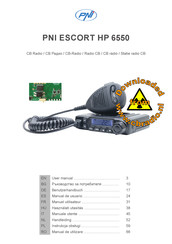PNI ESCORT HP 6550 Benutzerhandbuch