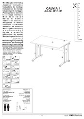 FMD//furniture CALVIA 1 3012-101 Montageanleitung