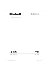 EINHELL 44.309.80 Originalbetriebsanleitung