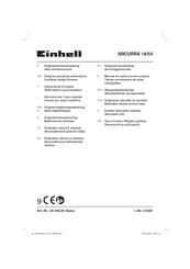 EINHELL ARCURRA 18/55 Originalbetriebsanleitung