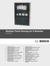 Bosch HCP 0006 A Installationsanleitung