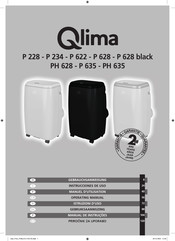 Qlima P 628 black Gebrauchsanweisung