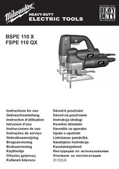 Milwaukee FSPE 110 QX Gebrauchsanleitung
