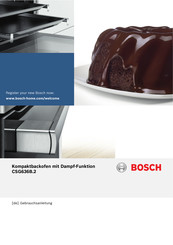 Bosch CSG636B 2 Serie Gebrauchsanleitung