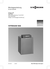 Viessmann VITOGAS 100 GS1A Montageanleitung