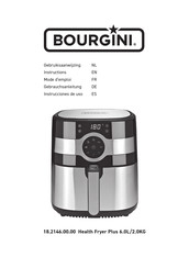 Bourgini Health Fryer Plus Gebrauchsanleitung
