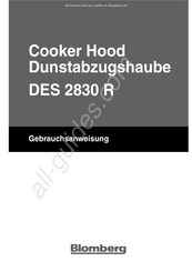 Blomberg DES 2830 R Gebrauchsanweisung