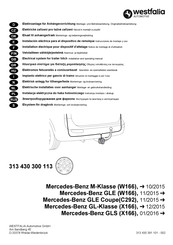 Westfalia Automotive 313 430 300 113 Montage- Und Betriebsanleitung