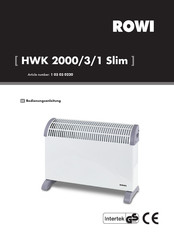 Rowi 1 03 03 0220 Bedienungsanleitung