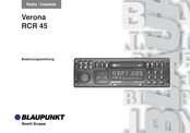 Blaupunkt Verona RCR 45 Bedienungsanleitung