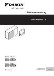 Daikin Altherma 3 M EDLA16D W1-Serie Betriebsanleitung