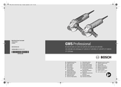 Bosch GWS 15-125 Inox Professional Originalbetriebsanleitung