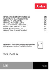 Amica VKS 15462 W Gebrauchsanweisung