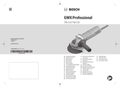 Bosch GWX 750-125 Professional Originalbetriebsanleitung