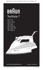 Braun TexStyle 7 Serie Gebrauchsanweisung
