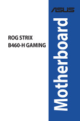 Asus ROG STRIX B460-H GAMING Bedienungsanleitung