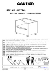 Gautier 306 Bedienungsanleitung