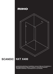 RIHO SCANDIC NXT X400 Montageanleitung