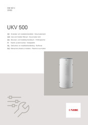 Nibe UKV 500 Benutzer- Und Installateurhandbuch