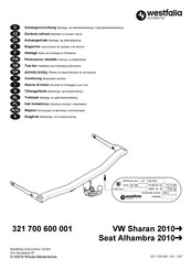 Westfalia Automotive 321 700 600 001 Montage- Und Betriebsanleitung