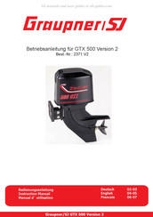 GRAUPNER SJ GTX 500 Betriebsanleitung