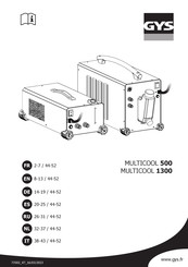 GYS MULTICOOL 500 Bedienungsanleitung