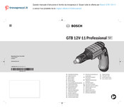 Bosch GTB 12V-11 Professional Originalbetriebsanleitung