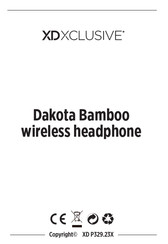 XD XCLUSIVE Dakota Bamboo Bedienungsanleitung