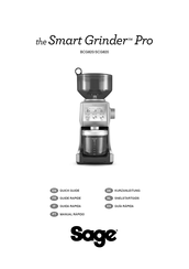 Sage the Smart Grinder Pro BCG820 Kurzanleitung