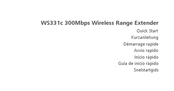 Huawei WS331c Kurzanleitung