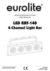 EuroLite LED KRF-140 Bedienungsanleitung