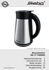 Steba WK 31 THERMO Gebrauchsanweisung