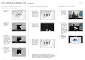 Cisco Board Pro Kurzanleitung
