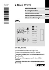 Lenze EWS0021 Montageanleitung