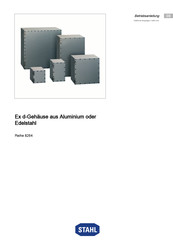 Stahl 8264 Serie Betriebsanleitung