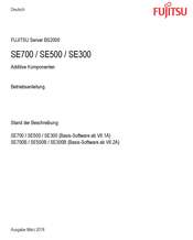 Fujitsu SE300 Betriebsanleitung