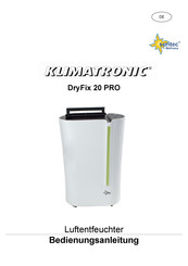 SUNTEC Klimatronic DryFix 20 PRO Bedienungsanleitung