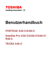 Toshiba Satellite Pro A30t-C Benutzerhandbuch