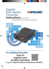 Intellinet Network Solutions 508216 Anleitung