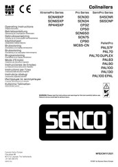Senco SCN65XP Betriebsanleitung
